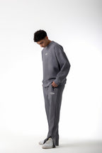 GREY OVERSIZED EPP CREWNECK
