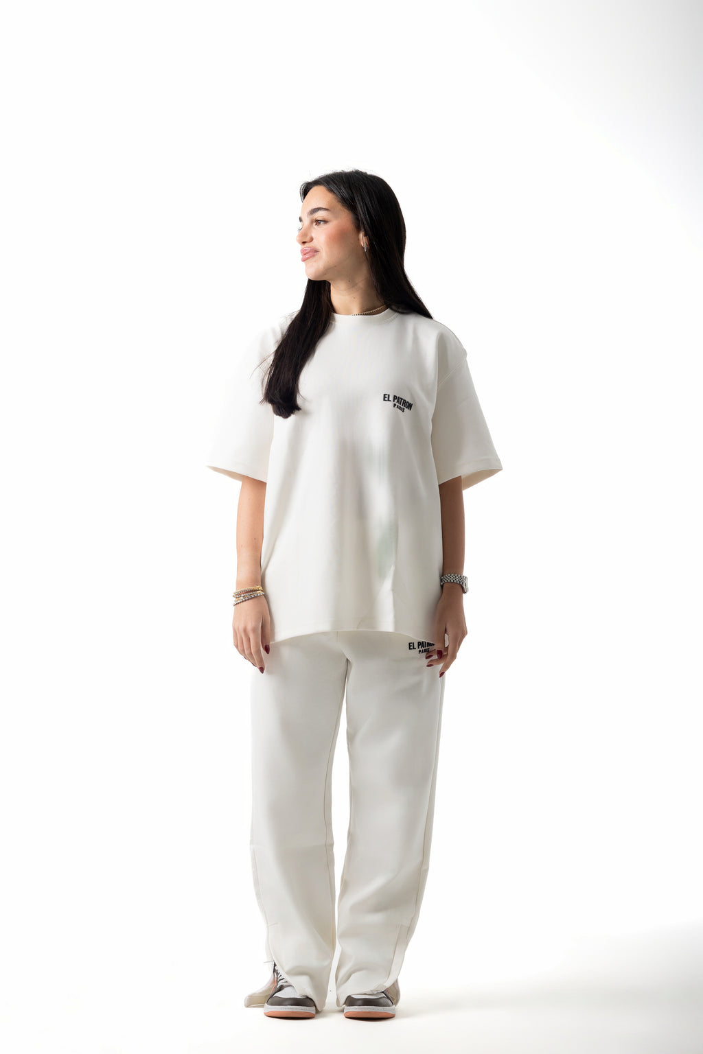 WHITE OVERSIZED EPP T-SHIRT