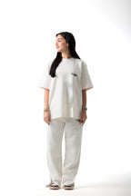 WHITE OVERSIZED EPP T-SHIRT