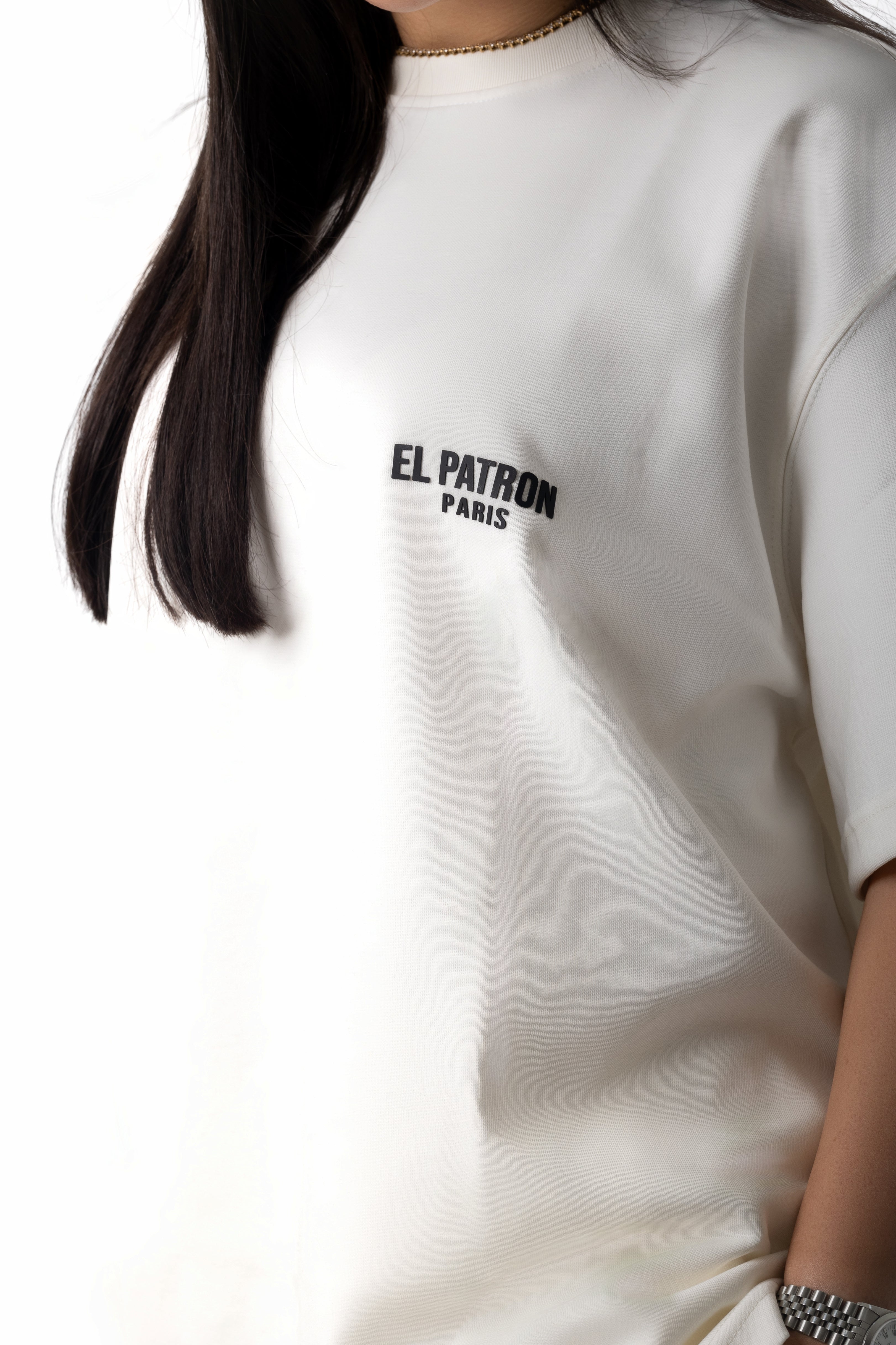 WHITE OVERSIZED EPP T-SHIRT