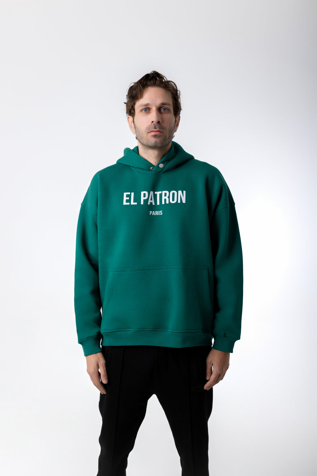 GREEN OVERSIZED EPP HOODIE