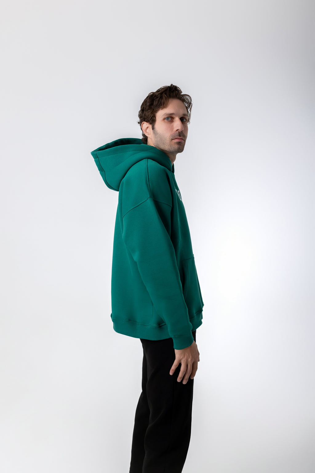 GREEN OVERSIZED EPP HOODIE