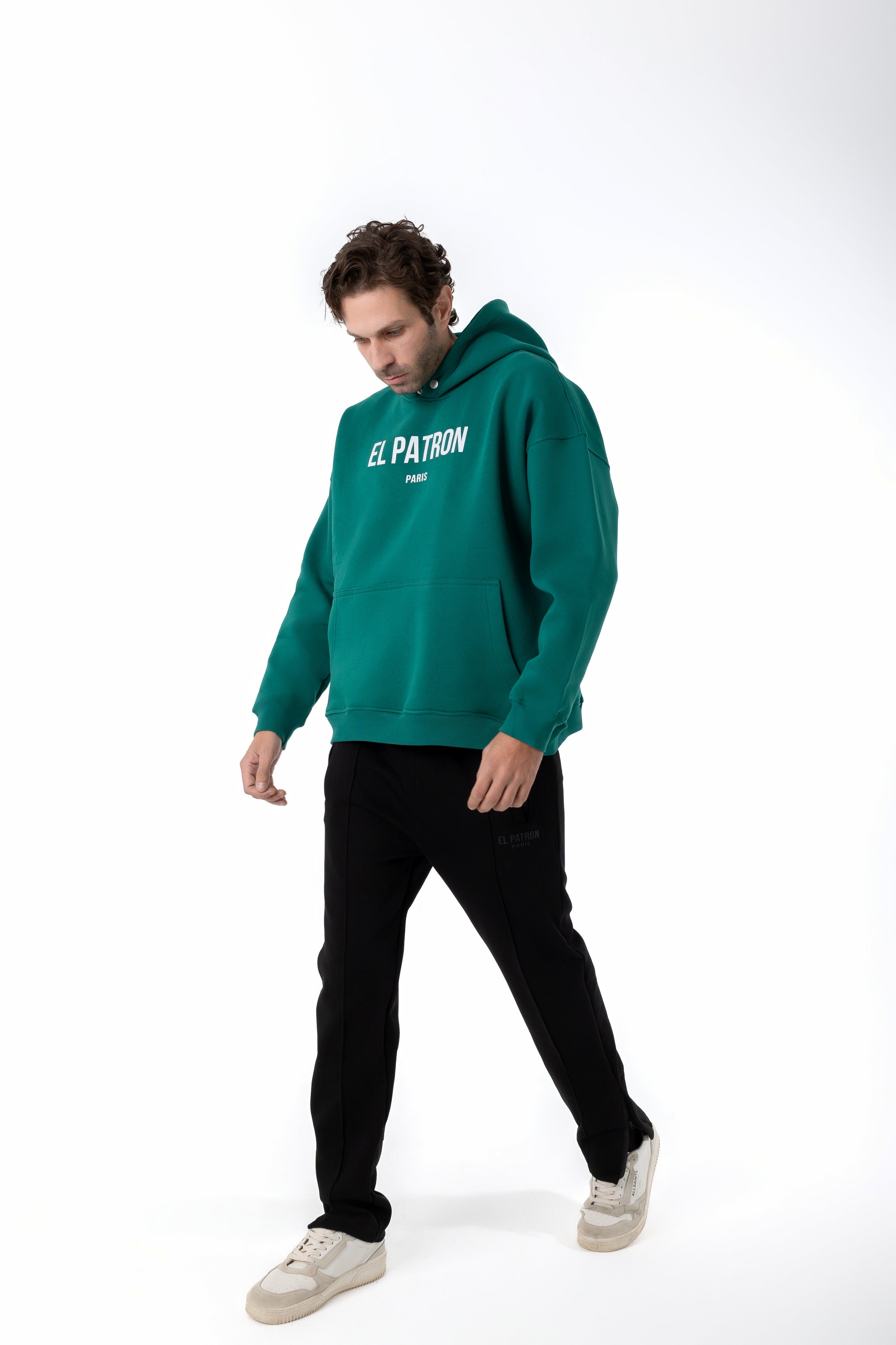 GREEN OVERSIZED EPP HOODIE