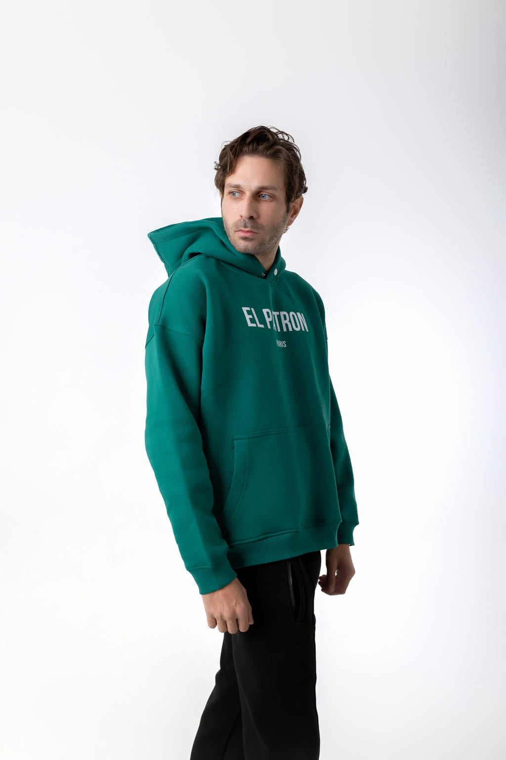 GREEN OVERSIZED EPP HOODIE