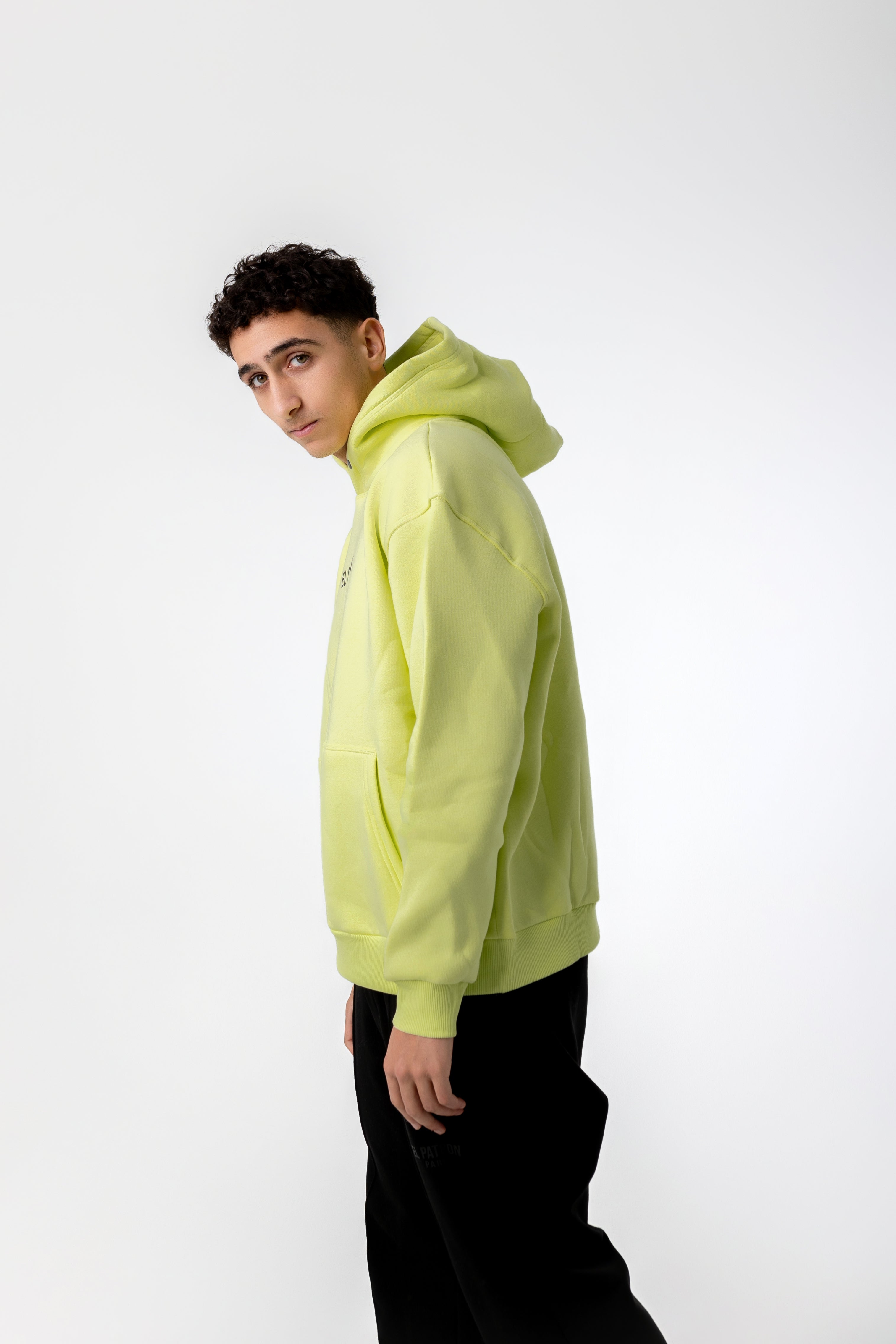 LIME OVERSIZED EPP HOODIE