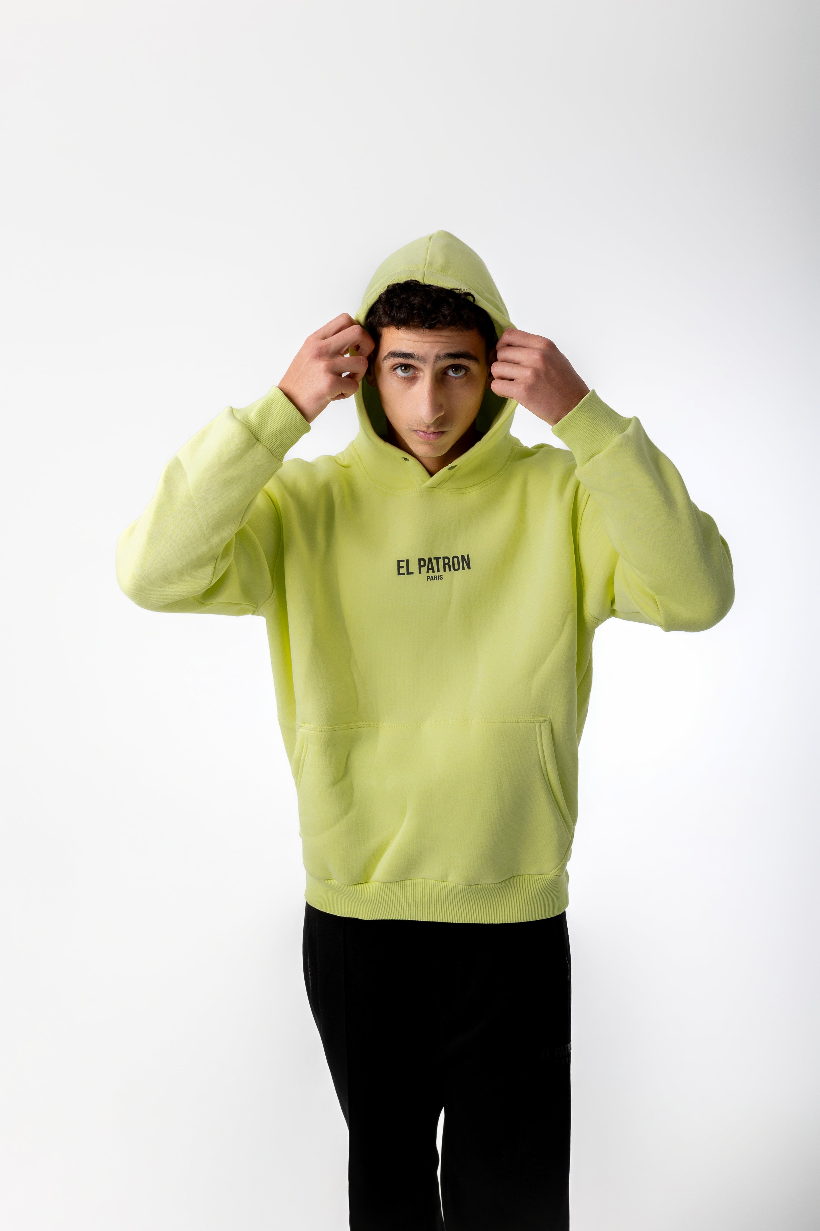 LIME OVERSIZED EPP HOODIE
