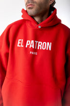 RED OVERSIZED EPP HOODIE