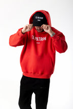 RED OVERSIZED EPP HOODIE