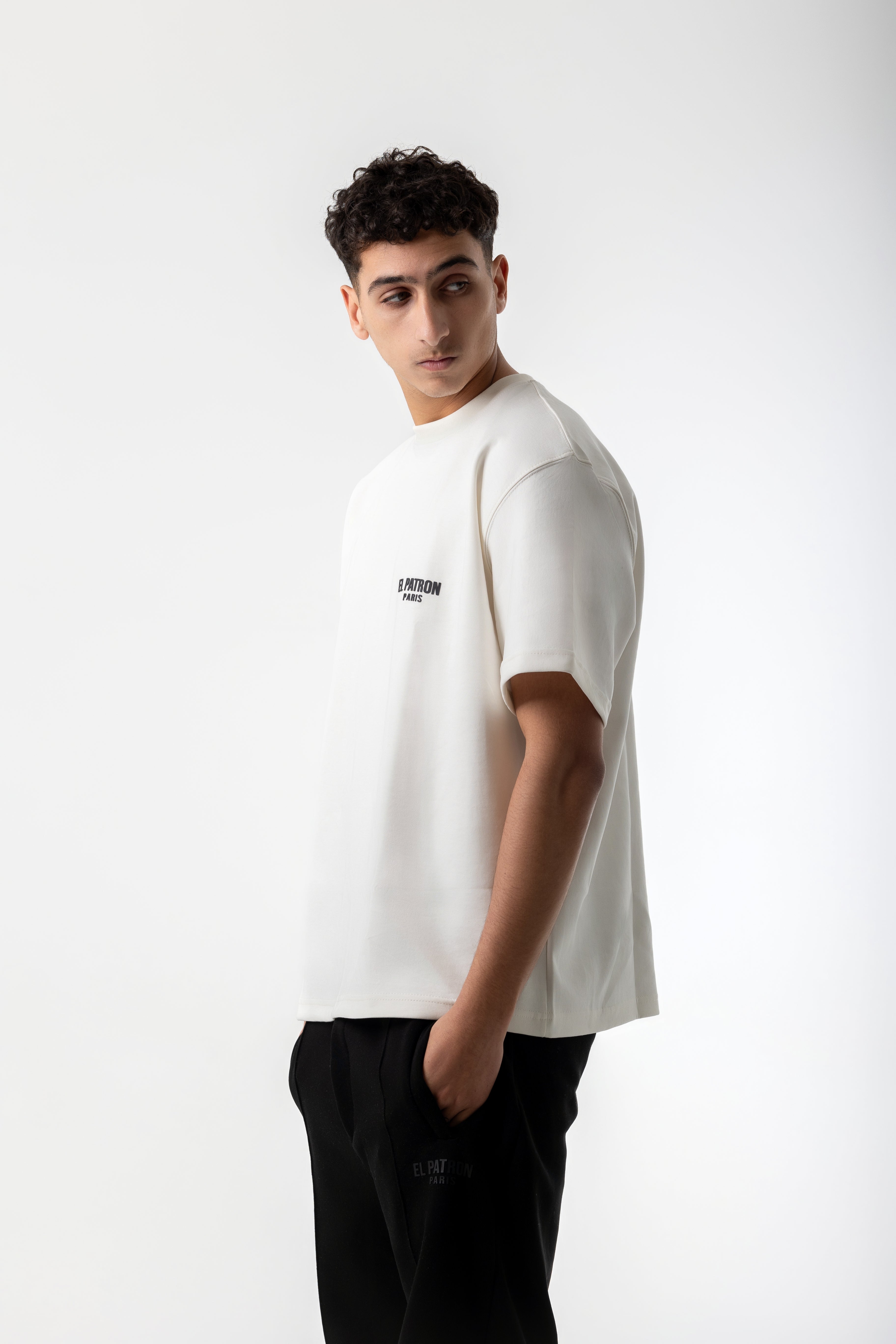 WHITE OVERSIZED EPP T-SHIRT