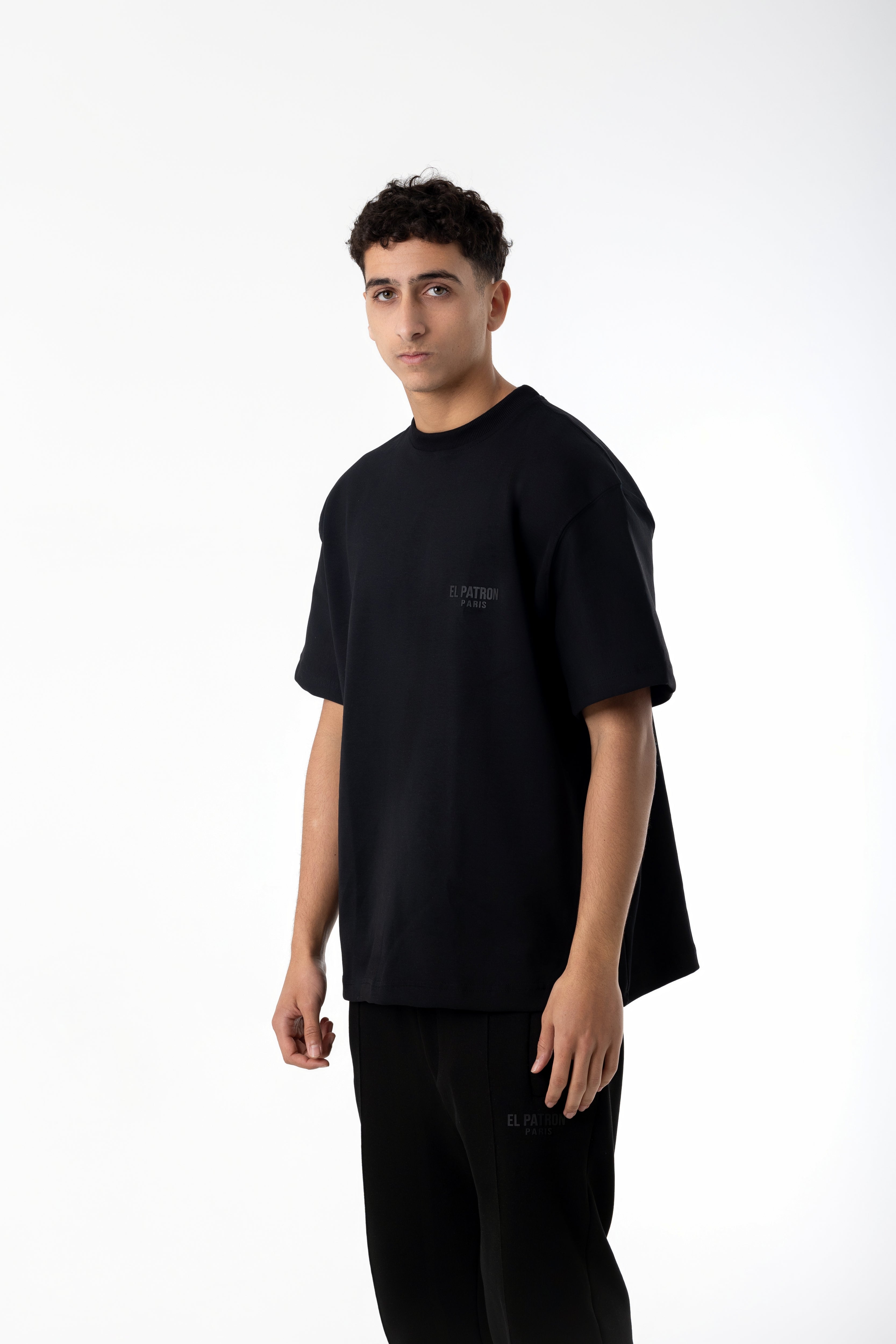 BLACK OVERSIZED EPP T-SHIRT