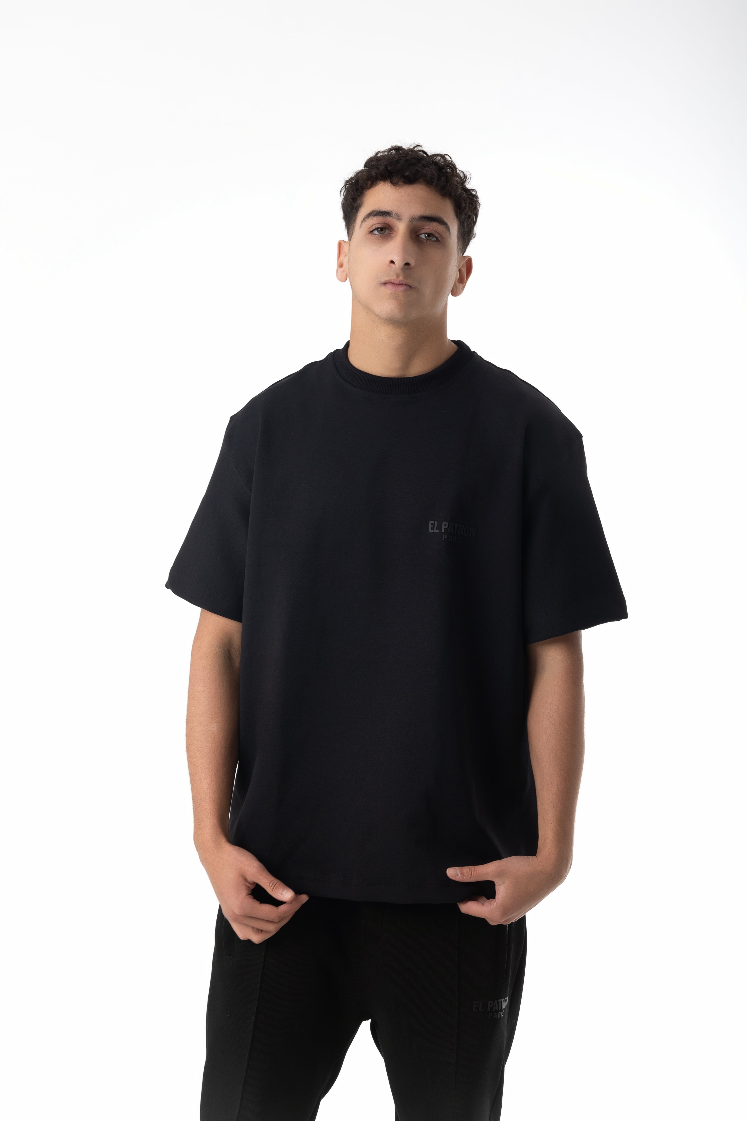 BLACK OVERSIZED EPP T-SHIRT
