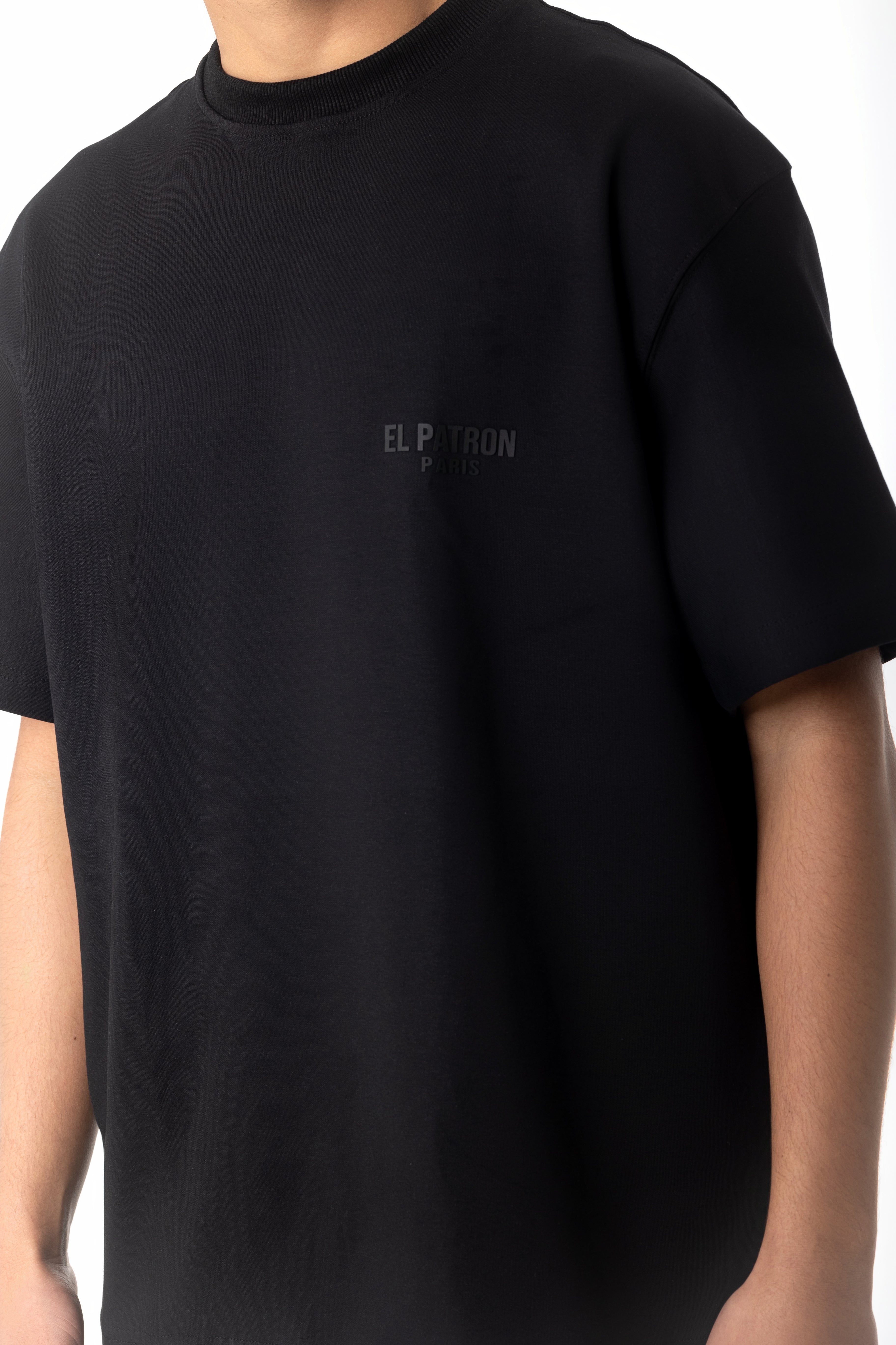 BLACK OVERSIZED EPP T-SHIRT