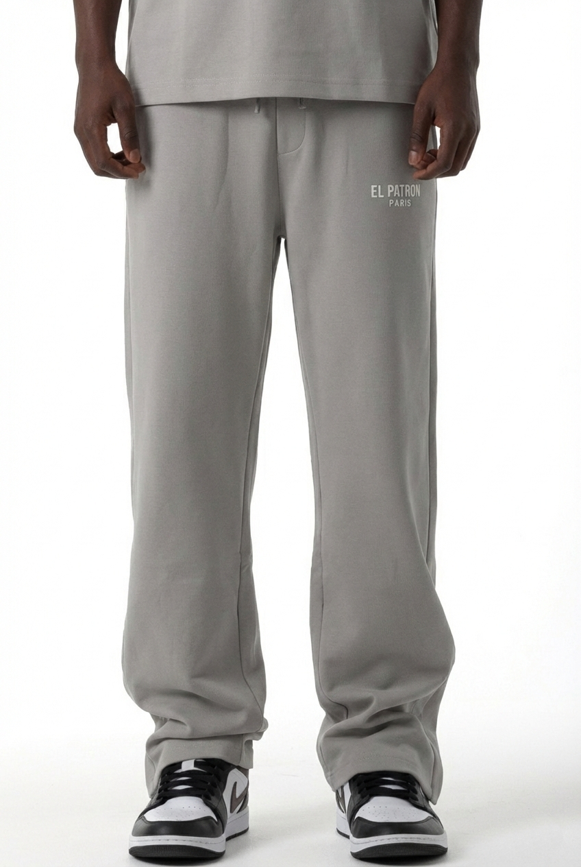 GREY RELAXED FIT EPP SWEATPANTS