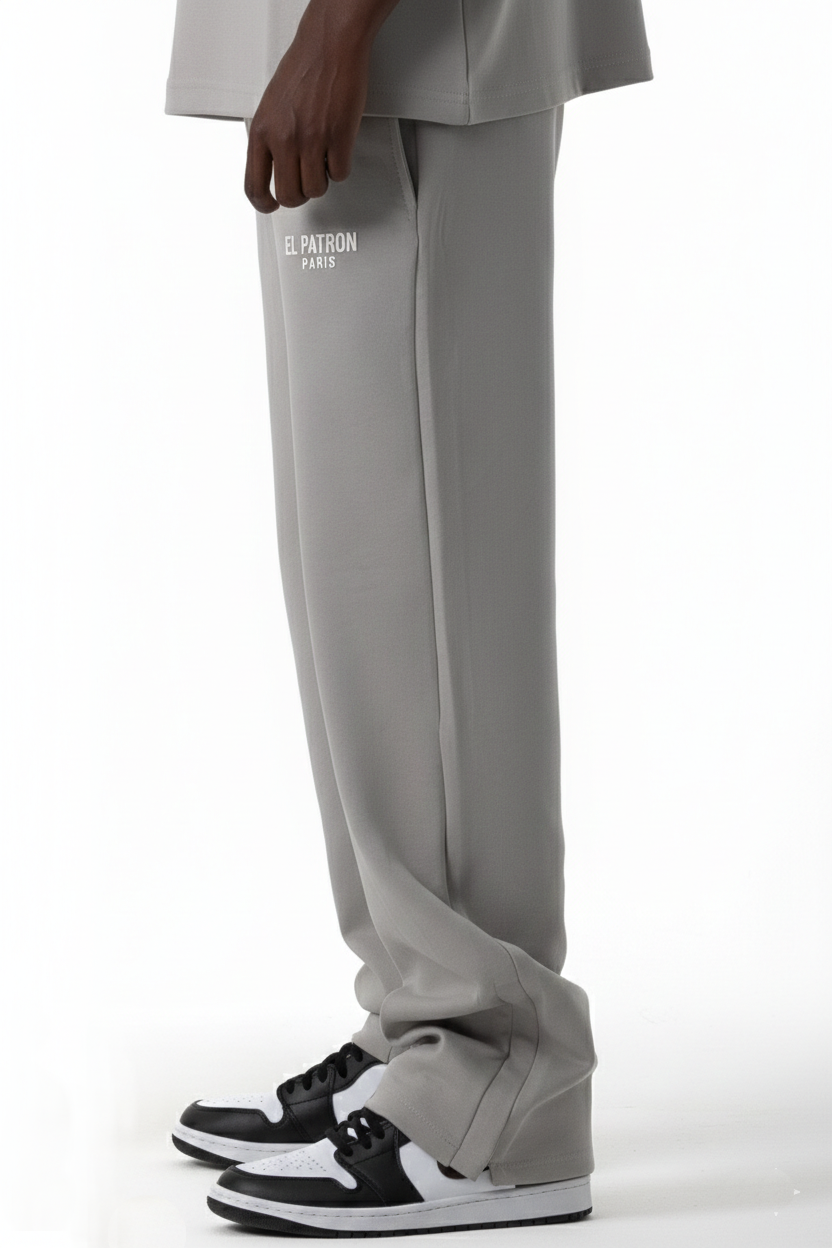 GREY RELAXED FIT EPP SWEATPANTS